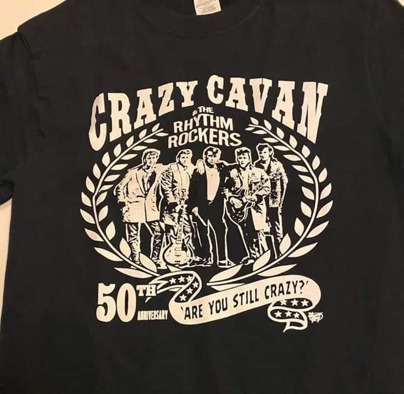 CRAZY CAVAN 50TH ANNIVERSARY T-SHIRT